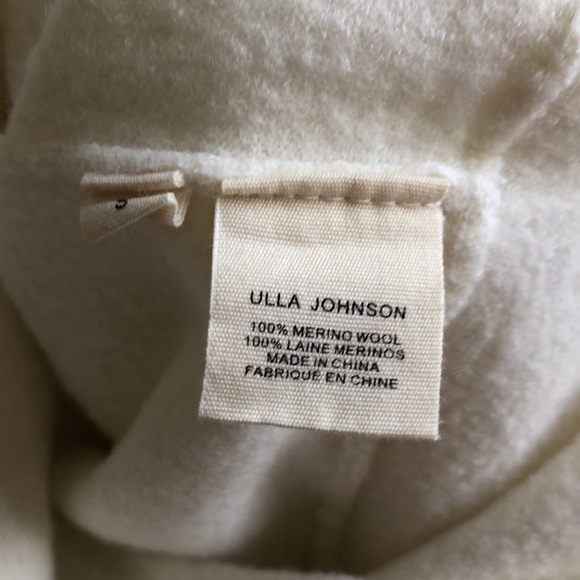 ULLA JOHNSON sweater bow cream Size S - Picture 8 of 13
